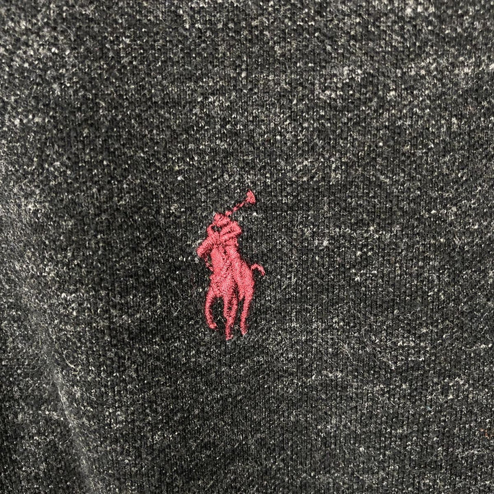 Ralph Lauren POLO RALPH LAUREN CUSTOM FIT short sleeve polo shirt men's XXL equivalent cotton black type Vintage Second Hand