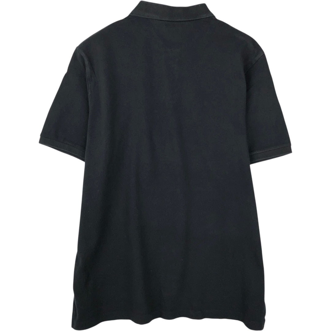 Ralph Lauren POLO RALPH LAUREN CLASSIC FIT short sleeve polo shirt men's XL equivalent cotton black type Vintage Second Hand