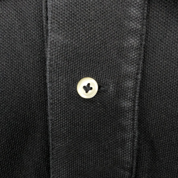 Ralph Lauren POLO RALPH LAUREN CLASSIC FIT short sleeve polo shirt men's XL equivalent cotton black type Vintage Second Hand