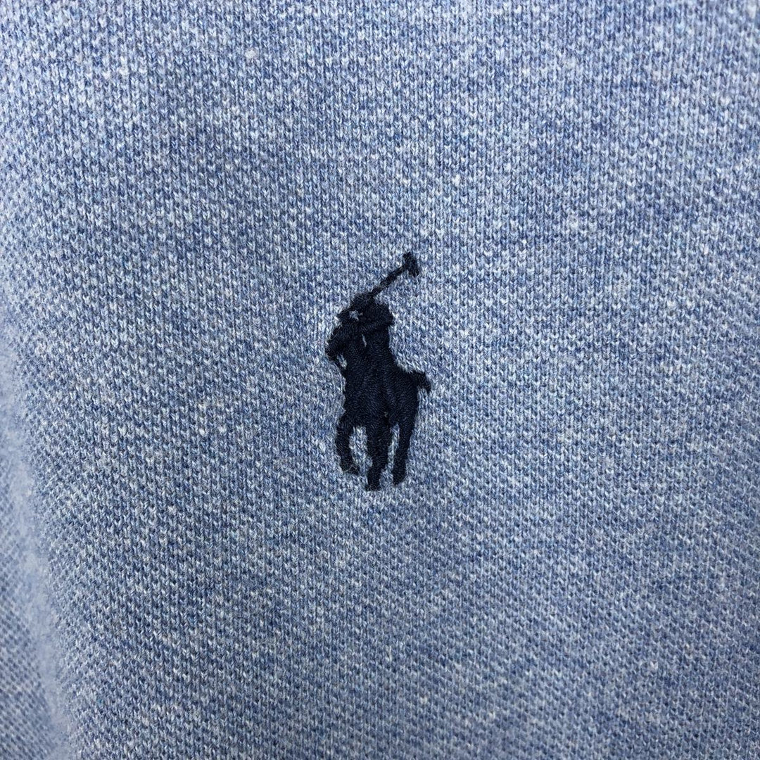 Ralph Lauren POLO RALPH LAUREN CLASSIC FIT short sleeve polo shirt men's size S cotton Blue type light blue Vintage Second Hand