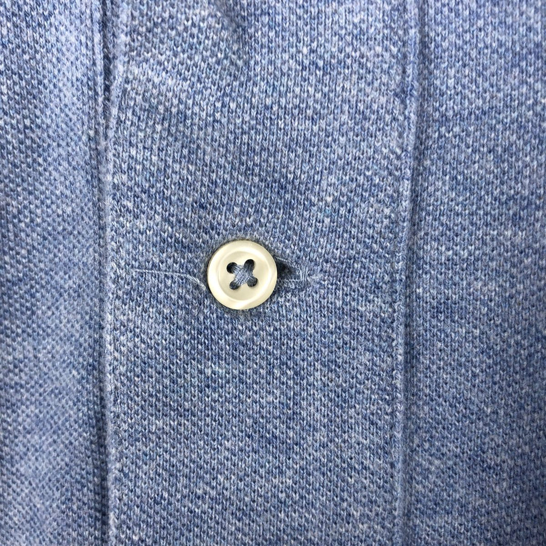 Ralph Lauren POLO RALPH LAUREN CLASSIC FIT short sleeve polo shirt men's size S cotton Blue type light blue Vintage Second Hand
