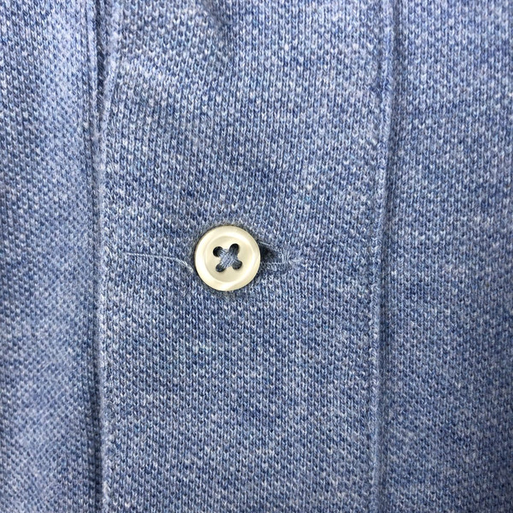 Ralph Lauren POLO RALPH LAUREN CLASSIC FIT short sleeve polo shirt men's size S cotton Blue type light blue Vintage Second Hand