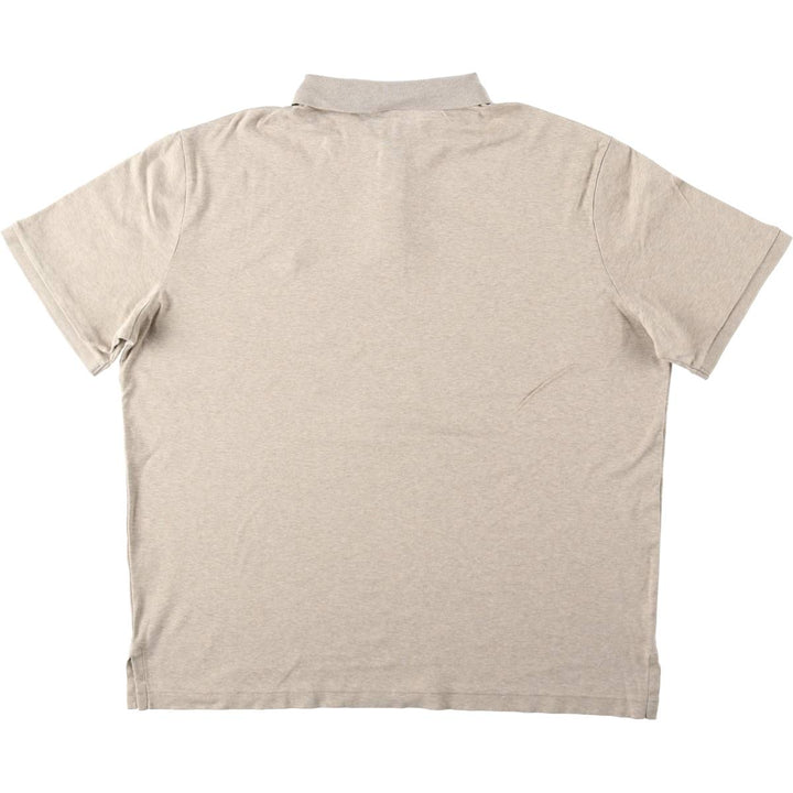Ralph Lauren POLO RALPH LAUREN CLASSIC FIT Short-Sleeve Polo Shirt, Men's Size L (approx.) unclear Beige type Vintage Second Hand