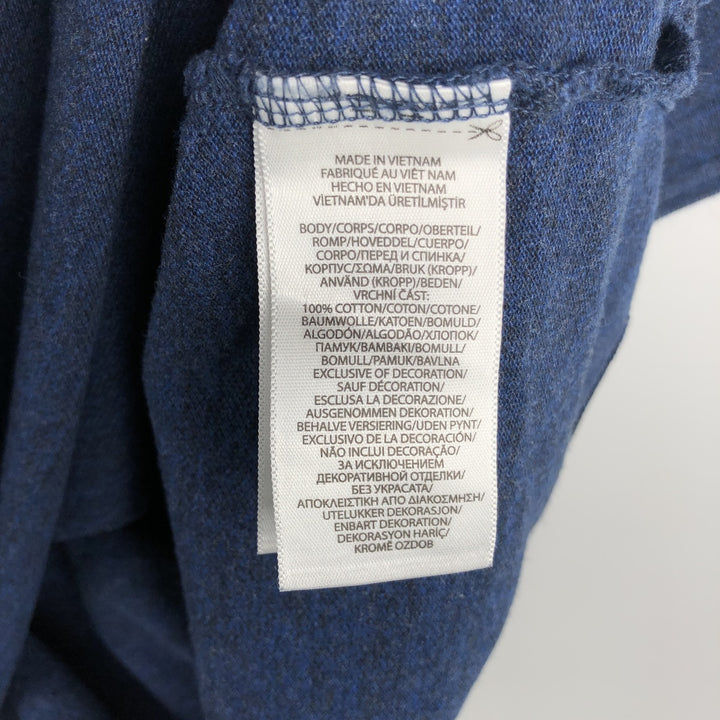 Ralph Lauren POLO RALPH LAUREN CLASSIC FIT short sleeve polo shirt men's XL equivalent cotton navy blue type Vintage Second Hand