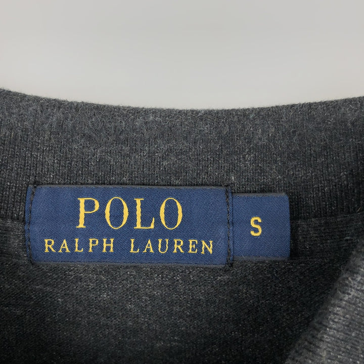 Ralph Lauren POLO RALPH LAUREN short-sleeved polo shirt, men's size S cotton black type Vintage Second Hand