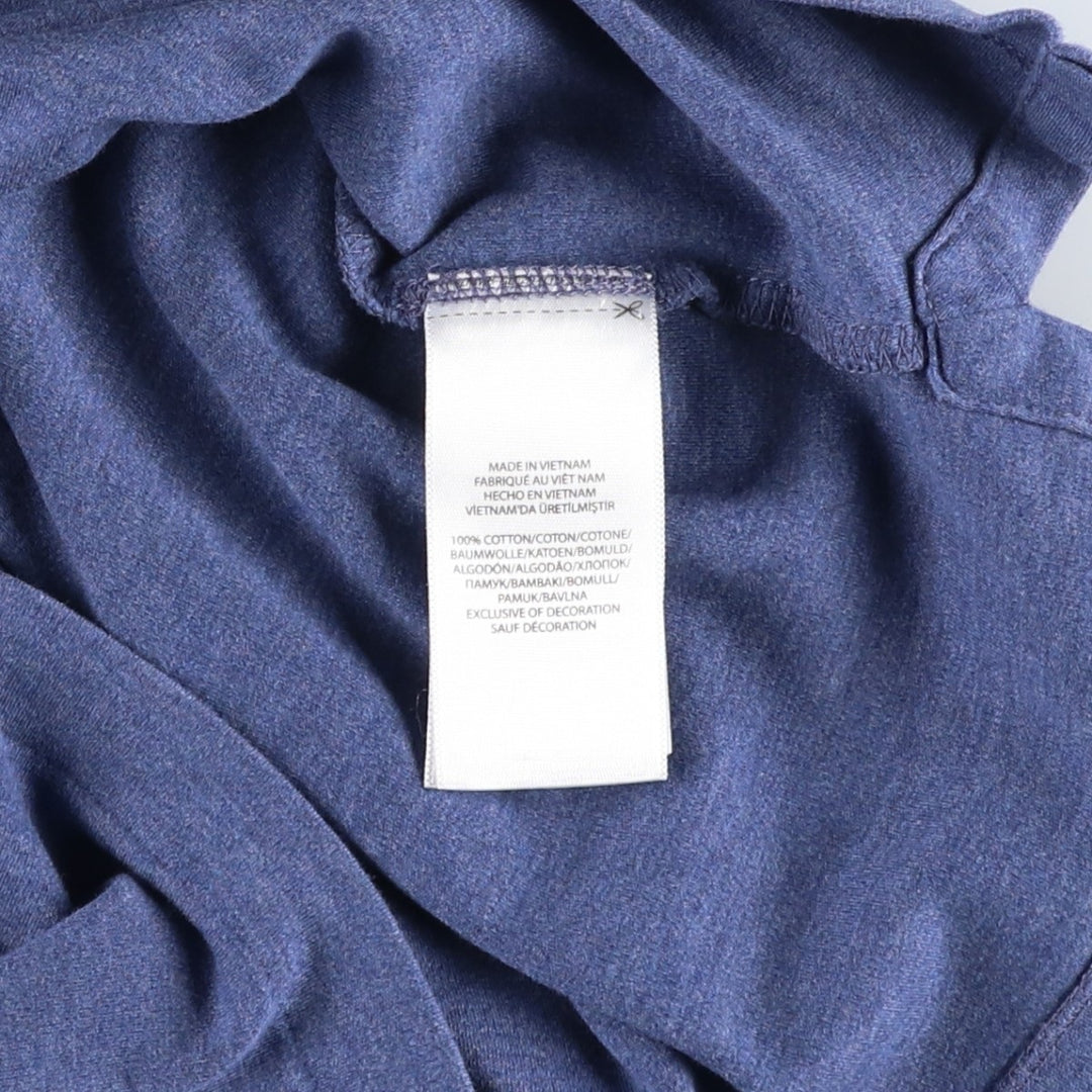 Ralph Lauren POLO RALPH LAUREN CLASSIC FIT short sleeve polo shirt men's XL equivalent cotton blue type Vintage Second Hand