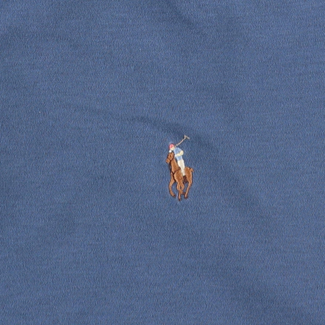 Ralph Lauren POLO RALPH LAUREN CLASSIC FIT short sleeve polo shirt men's XL equivalent cotton blue type Vintage Second Hand