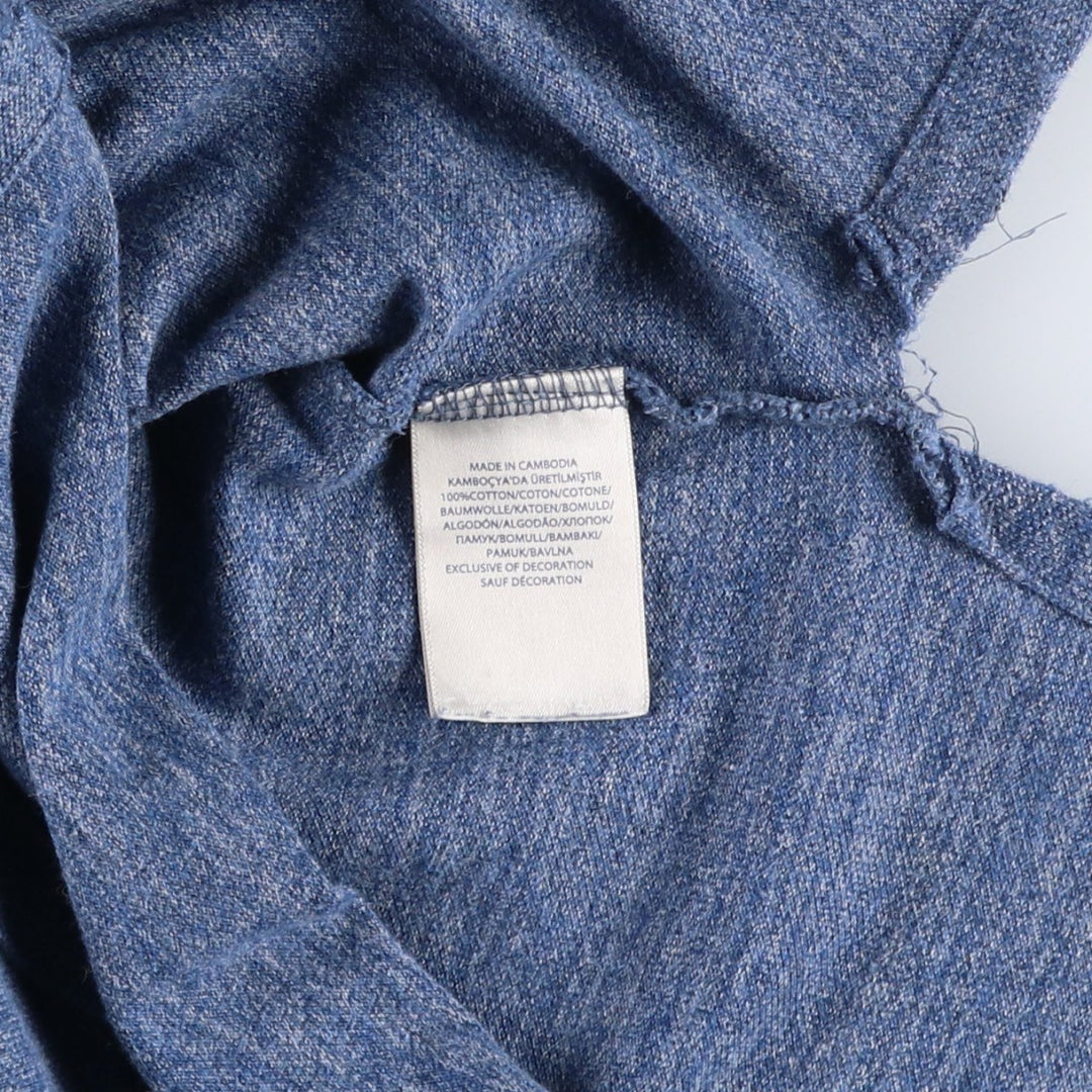Ralph Lauren POLO RALPH LAUREN CLASSIC FIT short sleeve polo shirt, men's size M cotton Blue type light blue Vintage Second Hand