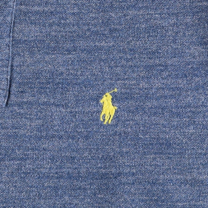 Ralph Lauren POLO RALPH LAUREN CLASSIC FIT short sleeve polo shirt, men's size M cotton Blue type light blue Vintage Second Hand