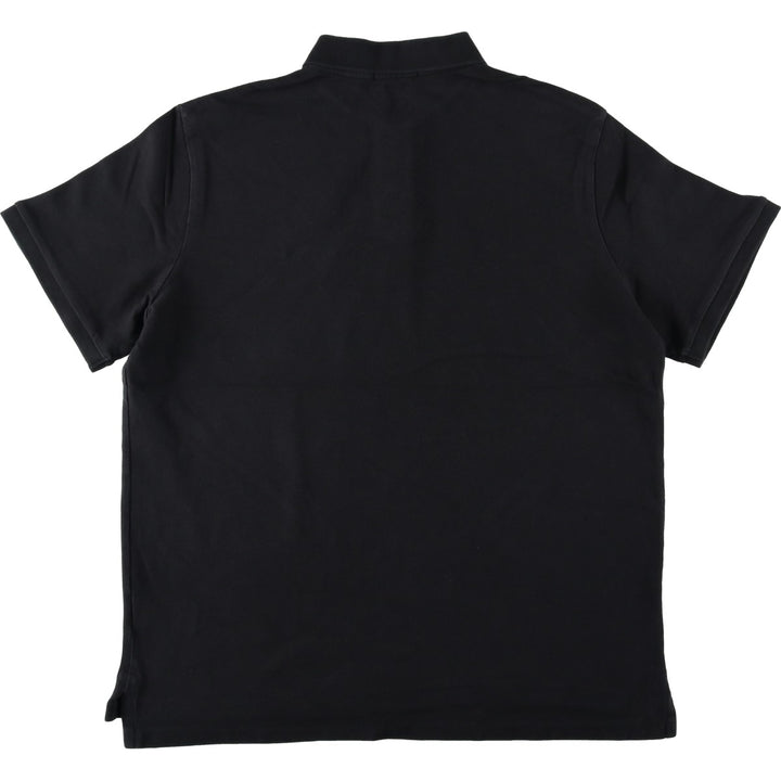 Ralph Lauren POLO RALPH LAUREN CLASSIC FIT short sleeve polo shirt for men size L cotton black type Vintage Second Hand