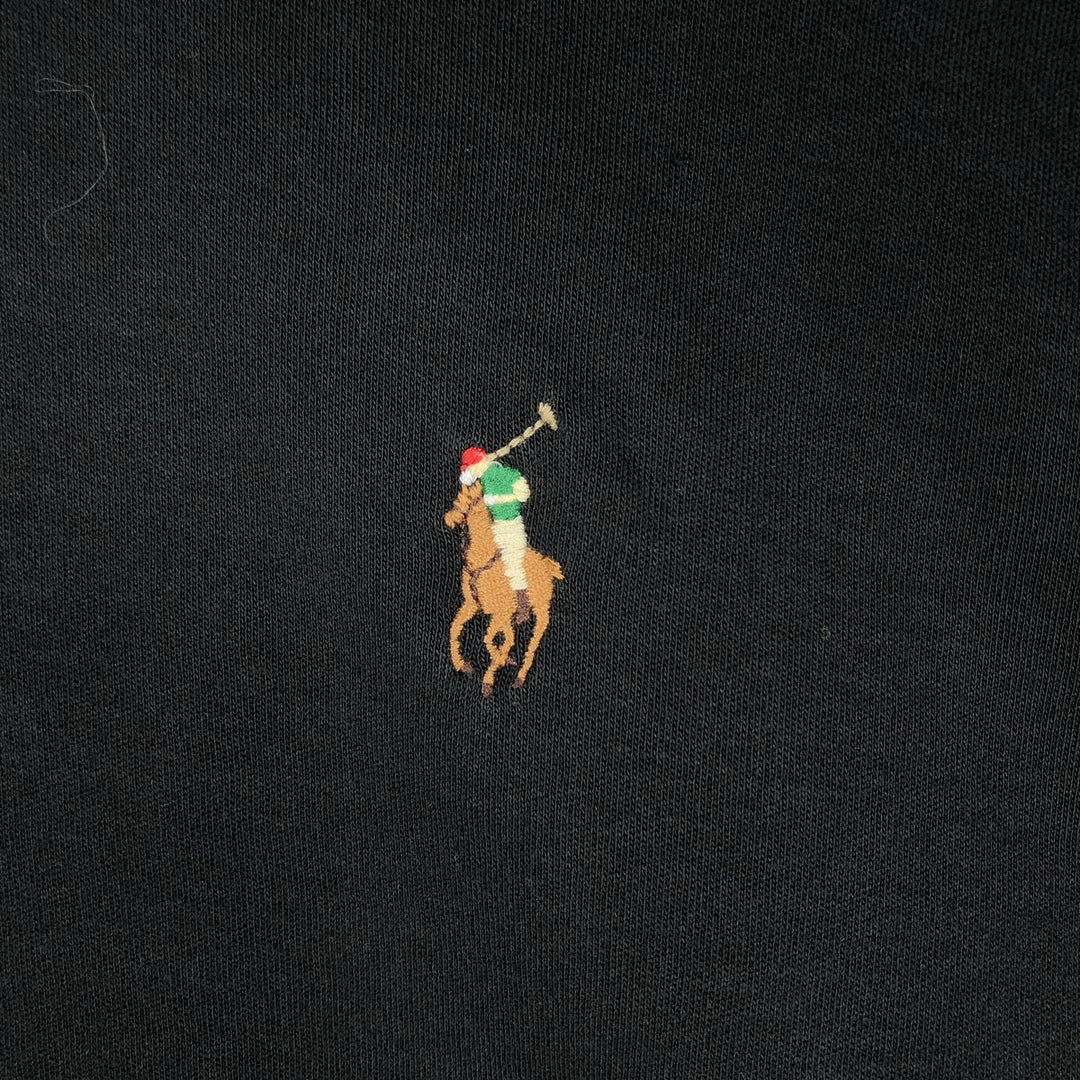 Ralph Lauren POLO RALPH LAUREN CLASSIC FIT short sleeve polo shirt for men size L unclear black type Vintage Second Hand