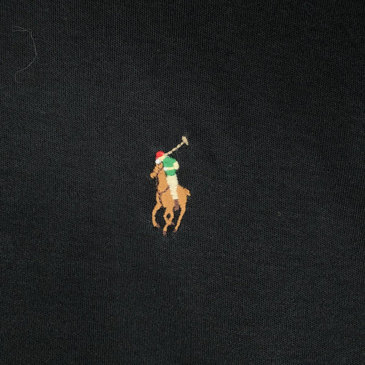 Ralph Lauren POLO RALPH LAUREN CLASSIC FIT short sleeve polo shirt for men size L unclear black type Vintage Second Hand