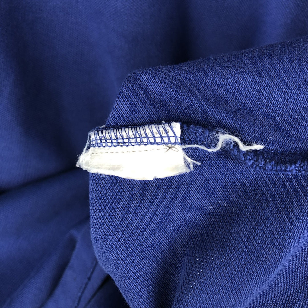 Ralph Lauren POLO RALPH LAUREN CLASSIC FIT short sleeve polo shirt for men size L unclear Navy blue Vintage Second Hand