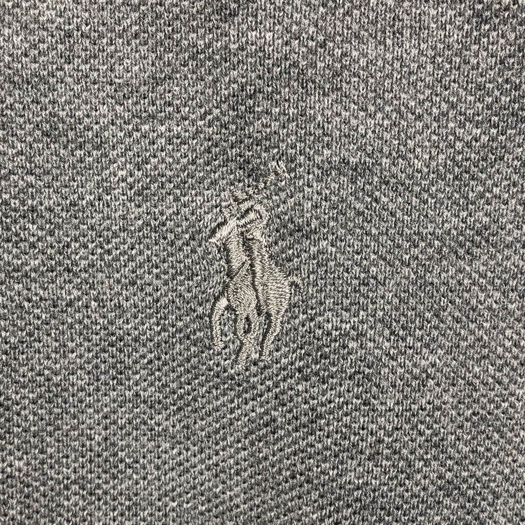 Ralph Lauren POLO RALPH LAUREN short sleeve polo shirt men's XL equivalent cotton gray type Vintage Second Hand