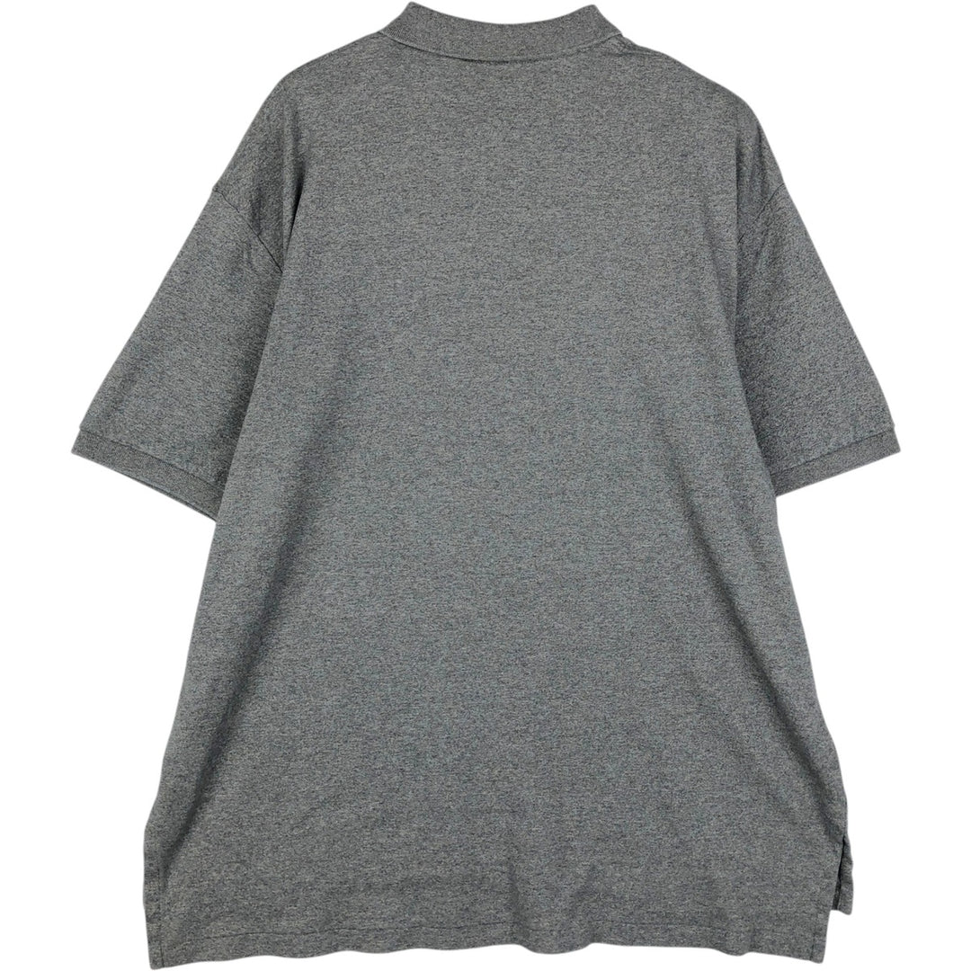 Ralph Lauren POLO RALPH LAUREN short sleeve polo shirt men's XL equivalent cotton gray type Vintage Second Hand