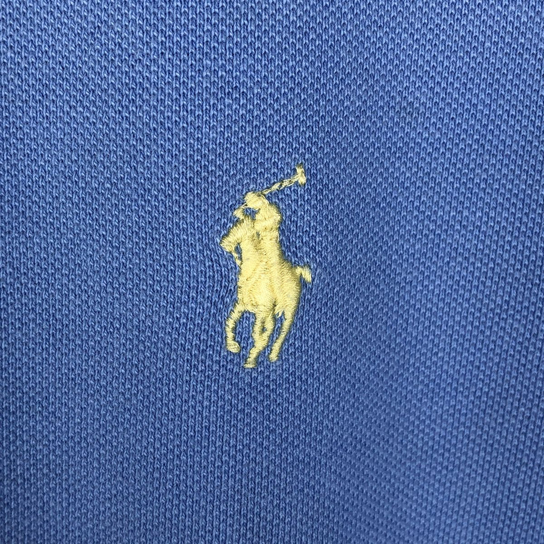 Ralph Lauren POLO RALPH LAUREN CLASSIC FIT short sleeve polo shirt men's XL equivalent cotton Blue type light blue Vintage Second Hand