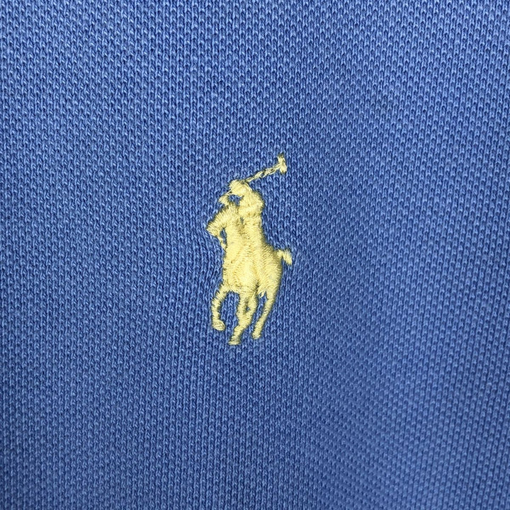 Ralph Lauren POLO RALPH LAUREN CLASSIC FIT short sleeve polo shirt men's XL equivalent cotton Blue type light blue Vintage Second Hand