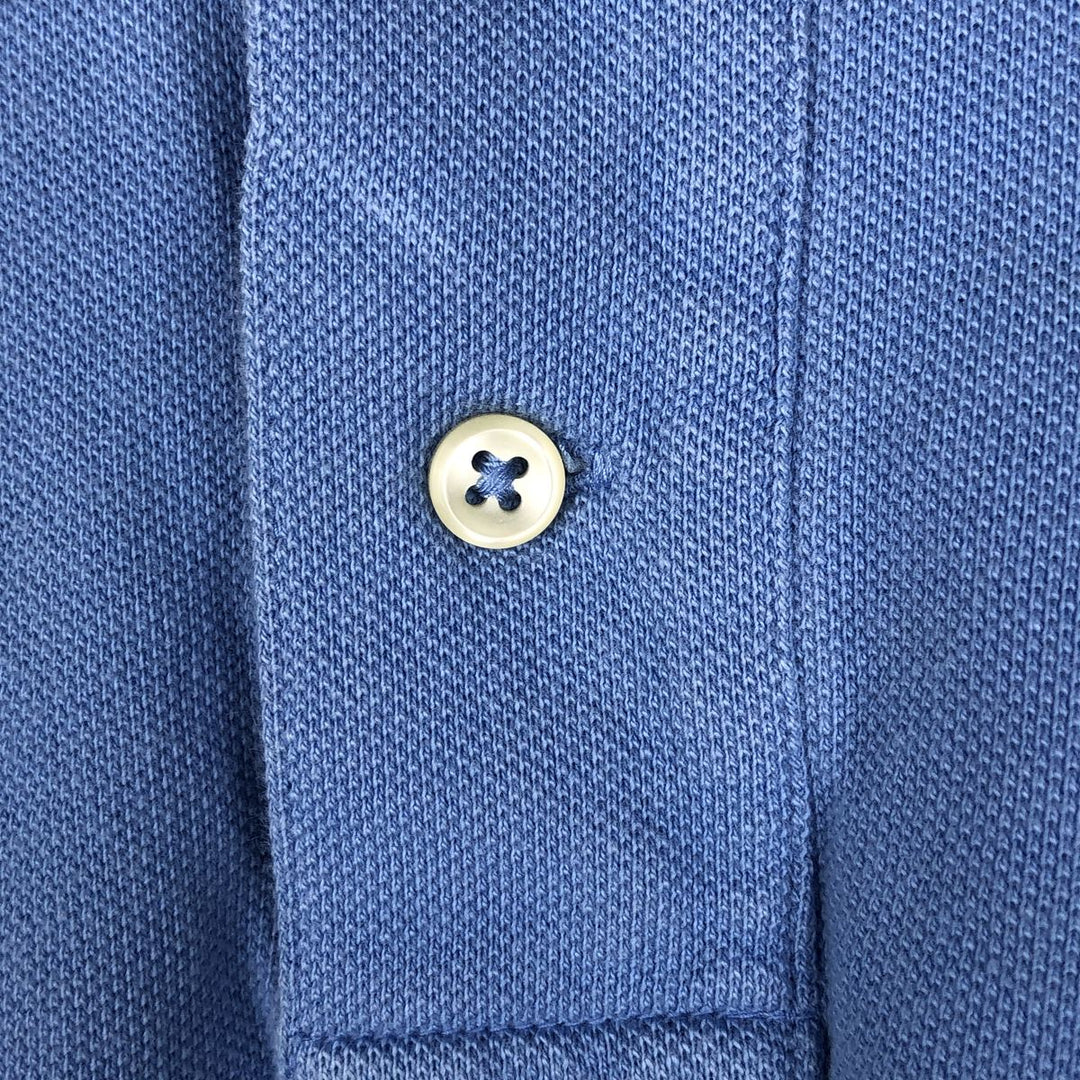 Ralph Lauren POLO RALPH LAUREN CLASSIC FIT short sleeve polo shirt men's XL equivalent cotton Blue type light blue Vintage Second Hand