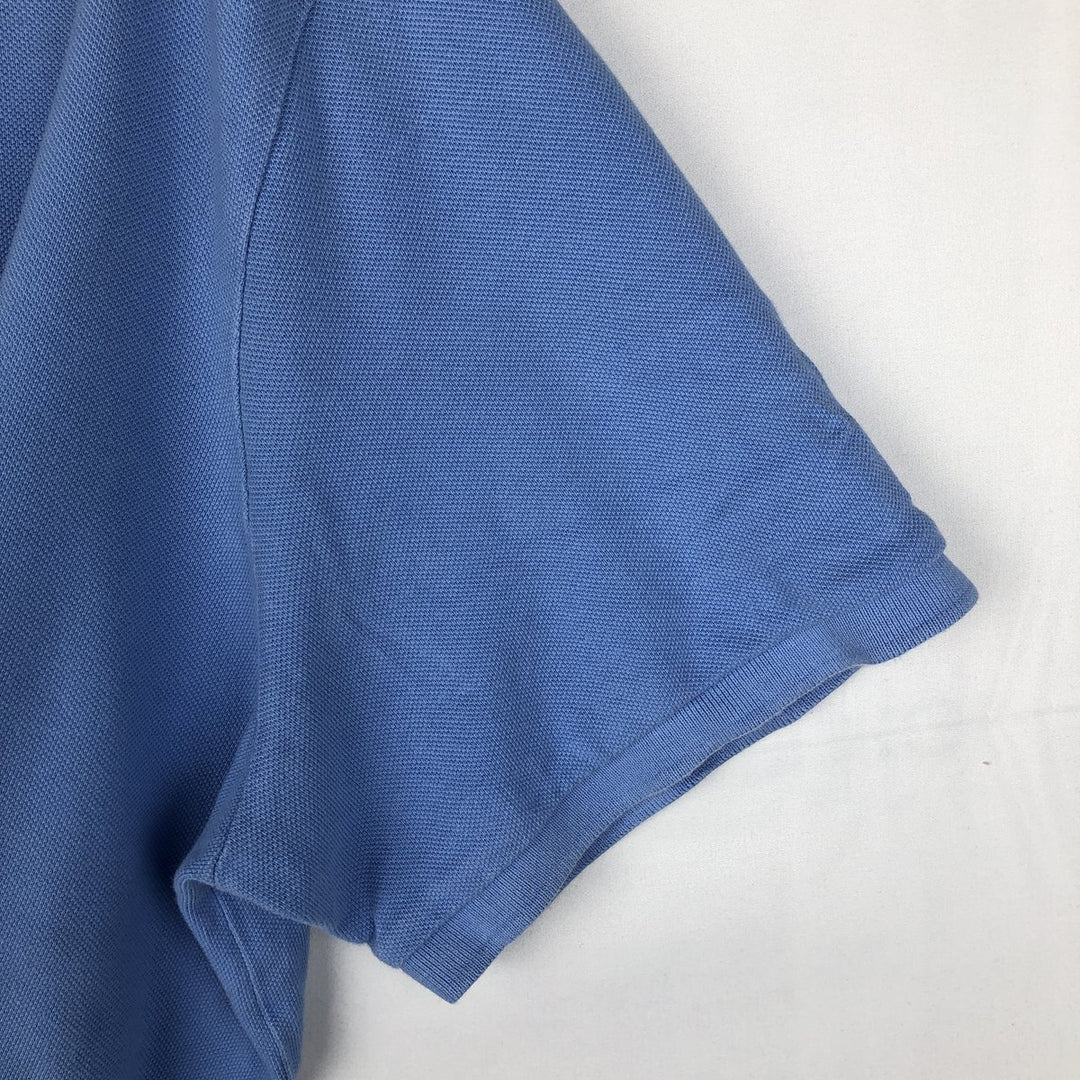 Ralph Lauren POLO RALPH LAUREN CLASSIC FIT short sleeve polo shirt men's XL equivalent cotton Blue type light blue Vintage Second Hand