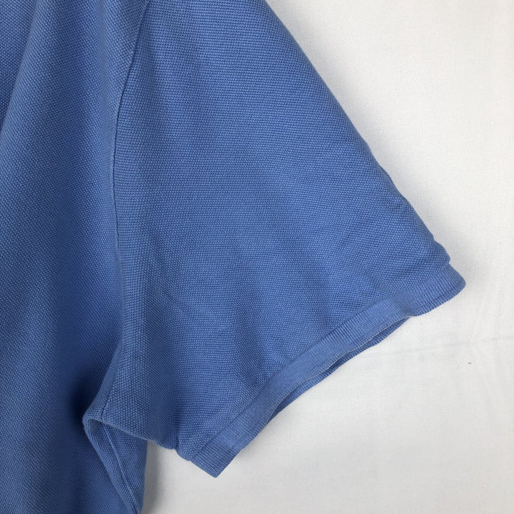 Ralph Lauren POLO RALPH LAUREN CLASSIC FIT short sleeve polo shirt men's XL equivalent cotton Blue type light blue Vintage Second Hand