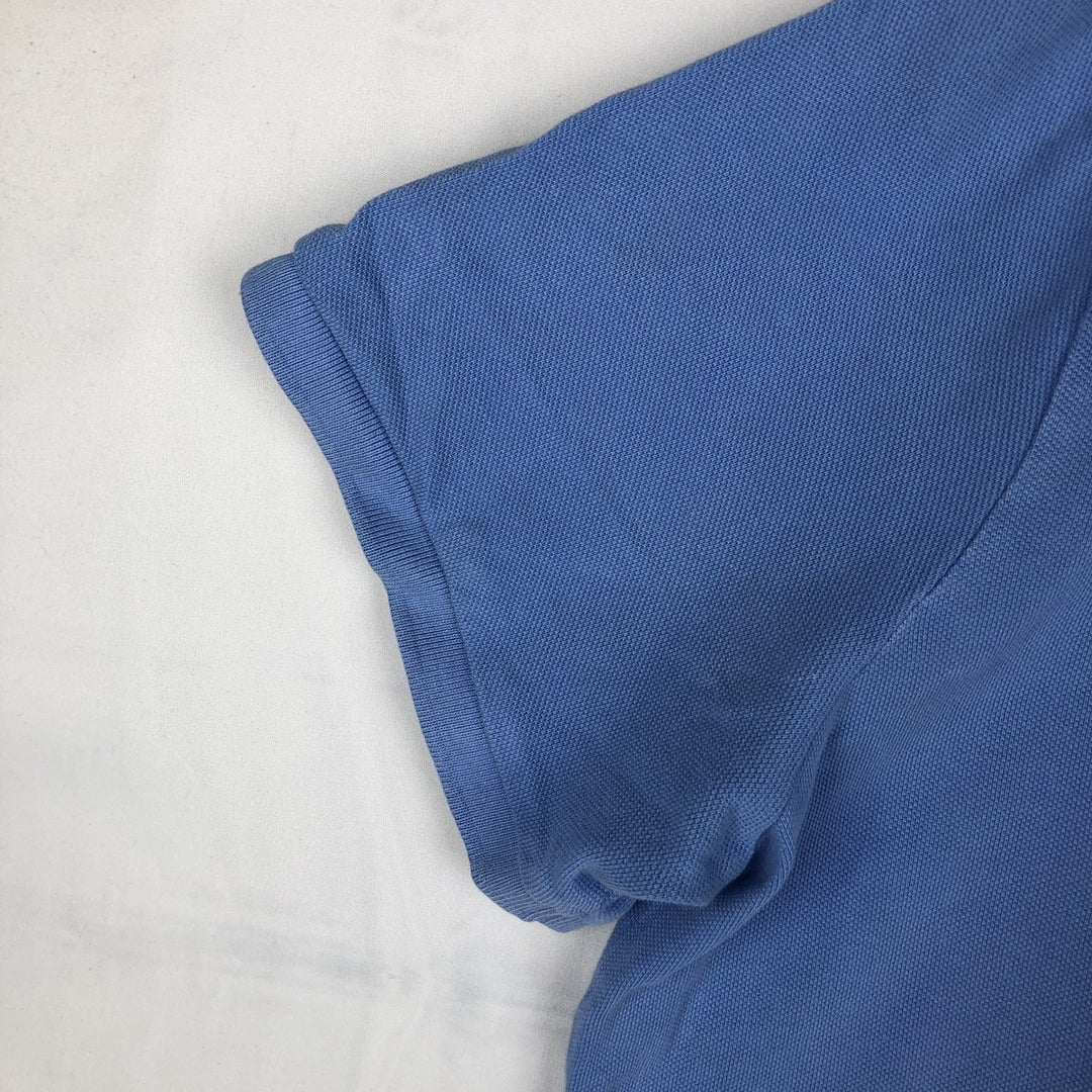 Ralph Lauren POLO RALPH LAUREN CLASSIC FIT short sleeve polo shirt men's XL equivalent cotton Blue type light blue Vintage Second Hand