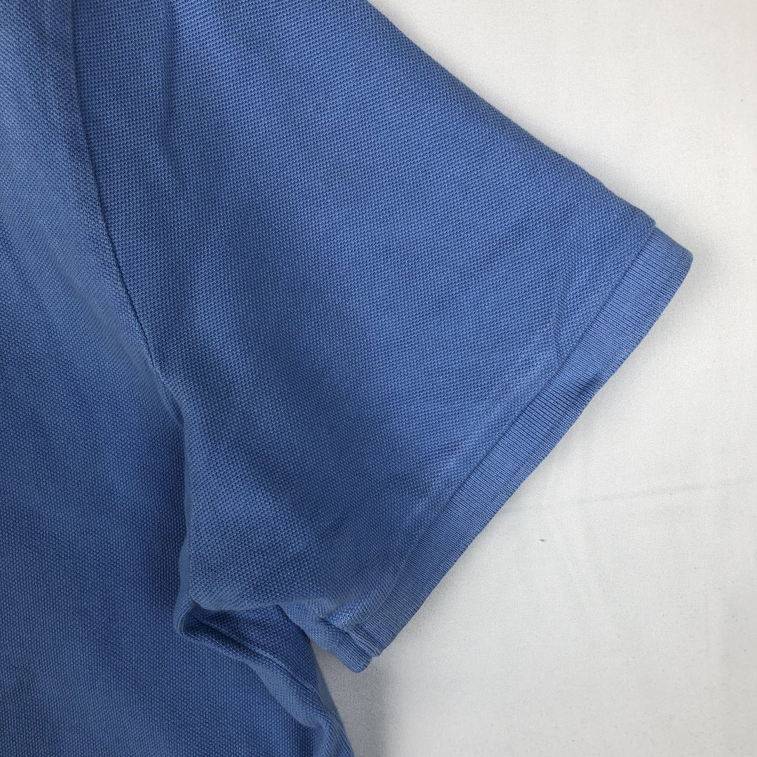 Ralph Lauren POLO RALPH LAUREN CLASSIC FIT short sleeve polo shirt men's XL equivalent cotton Blue type light blue Vintage Second Hand