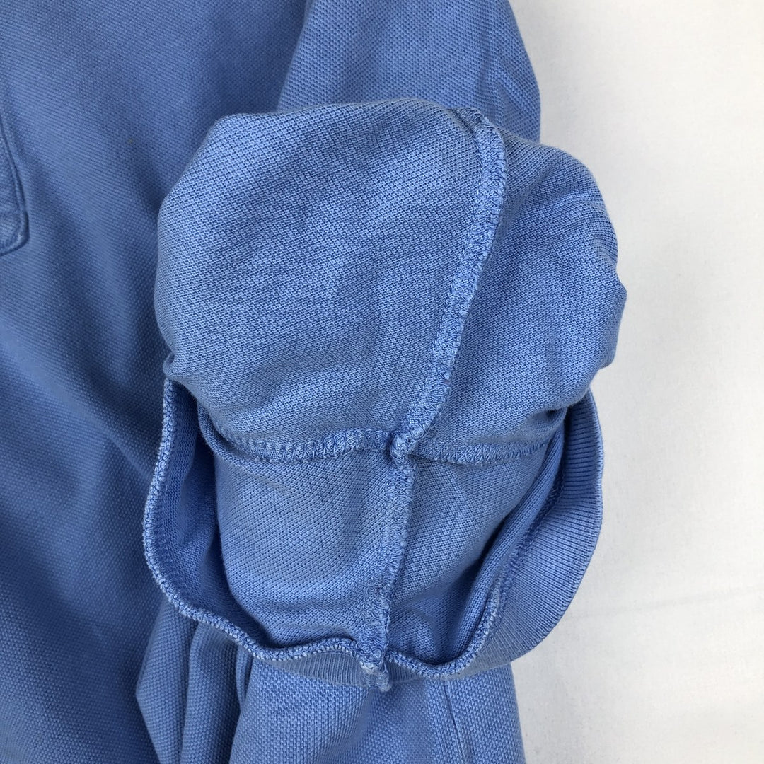 Ralph Lauren POLO RALPH LAUREN CLASSIC FIT short sleeve polo shirt men's XL equivalent cotton Blue type light blue Vintage Second Hand