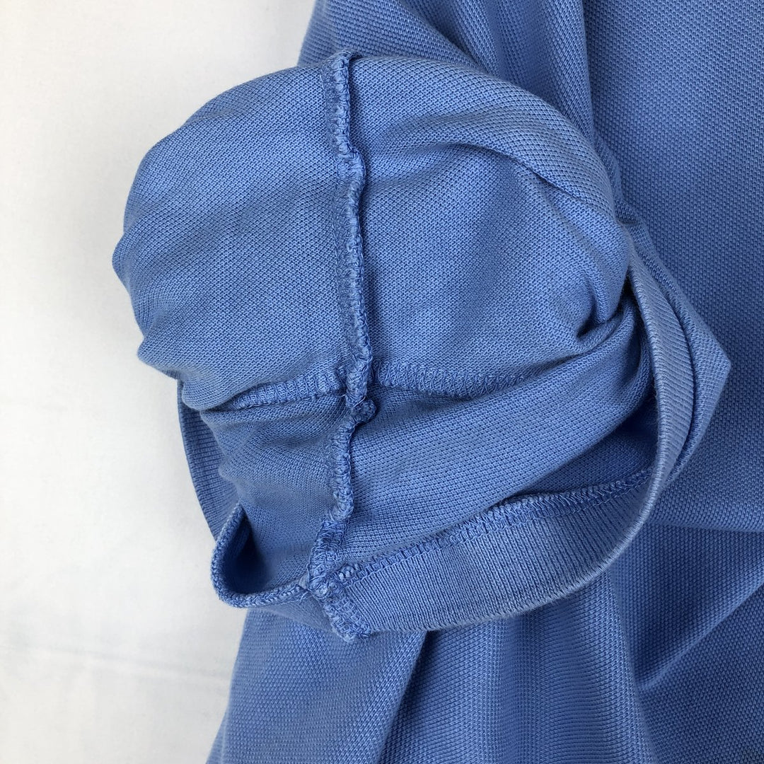 Ralph Lauren POLO RALPH LAUREN CLASSIC FIT short sleeve polo shirt men's XL equivalent cotton Blue type light blue Vintage Second Hand