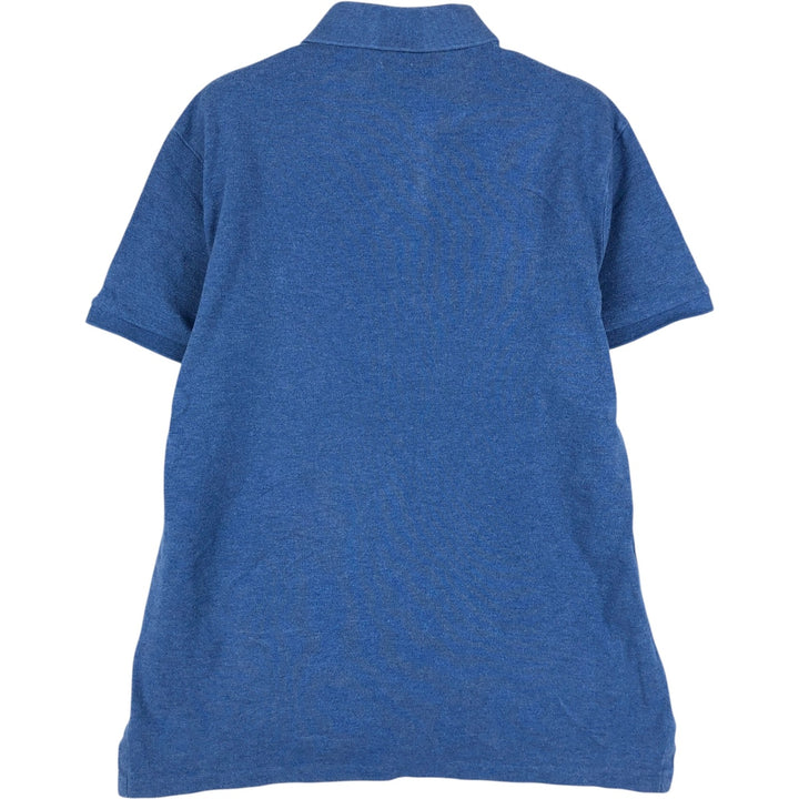 Ralph Lauren POLO RALPH LAUREN CUSTOM SLIM FIT short sleeve polo shirt men's size M unclear blue type Vintage Second Hand