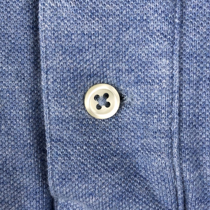 Ralph Lauren POLO RALPH LAUREN CUSTOM SLIM FIT short sleeve polo shirt men's size M cotton Blue type light blue Vintage Second Hand