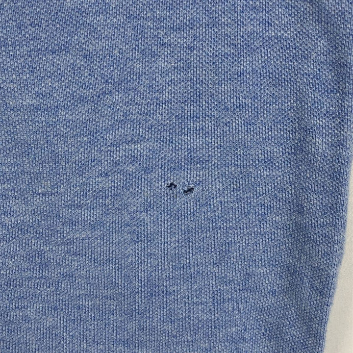 Ralph Lauren POLO RALPH LAUREN CUSTOM SLIM FIT short sleeve polo shirt men's size M cotton Blue type light blue Vintage Second Hand