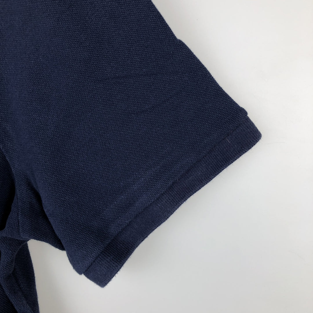 Ralph Lauren POLO RALPH LAUREN CLASSIC FIT short sleeve polo shirt for men size L cotton navy blue type Vintage Second Hand