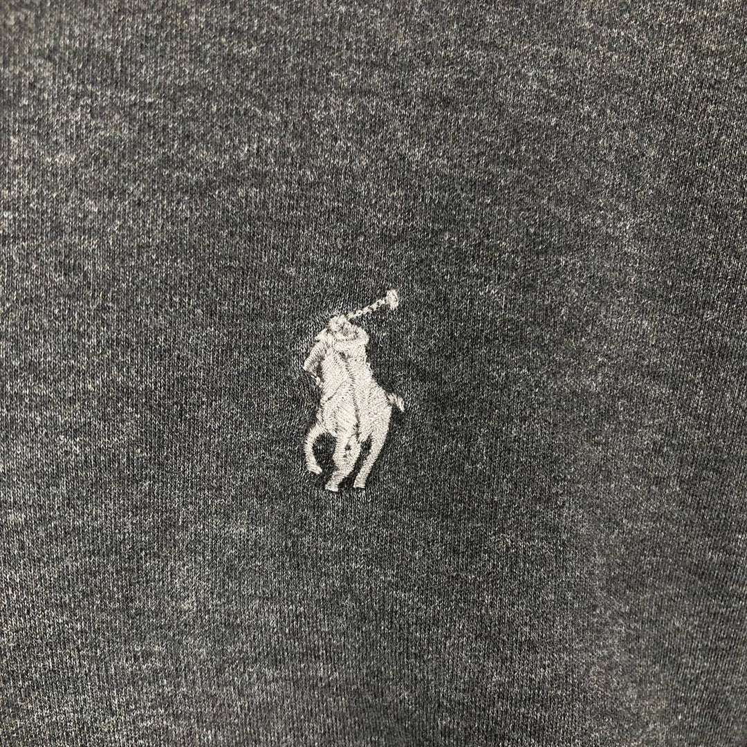 Ralph Lauren POLO RALPH LAUREN CLASSIC FIT short sleeve polo shirt for men size L cotton gray type Vintage Second Hand