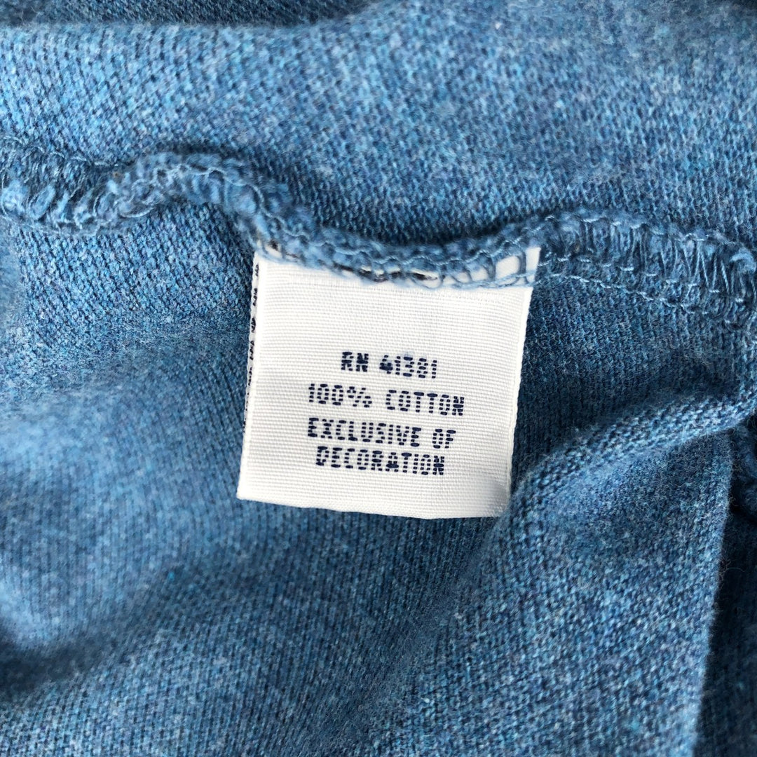Ralph Lauren POLO RALPH LAUREN short sleeve polo shirt men's XL equivalent cotton Blue type light blue Vintage Second Hand