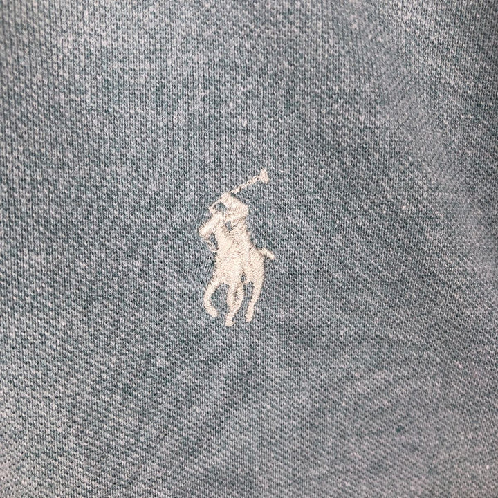 Ralph Lauren CUSTOM FIT short sleeve polo shirt, men's XL size unclear Mint green Vintage Second Hand