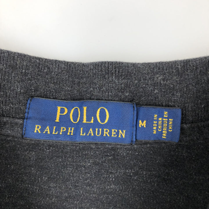 Ralph Lauren POLO RALPH LAUREN short sleeve polo shirt, men's size M cotton black type Vintage Second Hand
