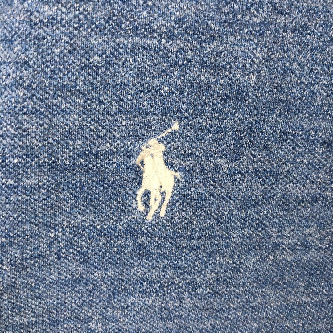 Ralph Lauren POLO RALPH LAUREN CLASSIC FIT short sleeve polo shirt for men size L unclear Blue type light blue Vintage Second Hand