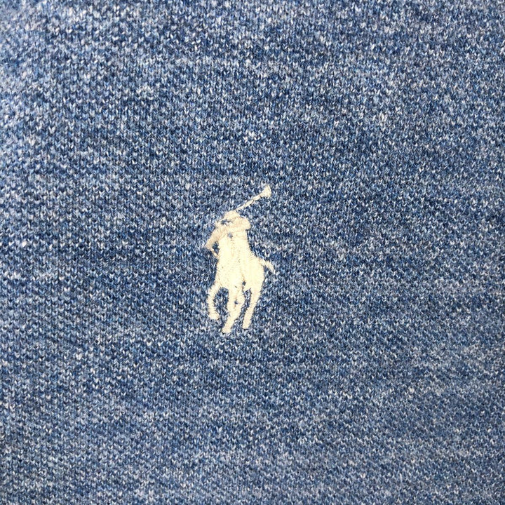 Ralph Lauren POLO RALPH LAUREN CLASSIC FIT short sleeve polo shirt for men size L unclear Blue type light blue Vintage Second Hand
