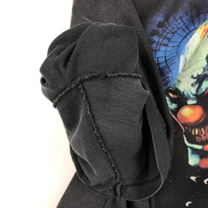 Harley-Davidson Skull Pattern Motorcycle Bike T-shirt Men's XXL cotton black type Vintage Second Hand