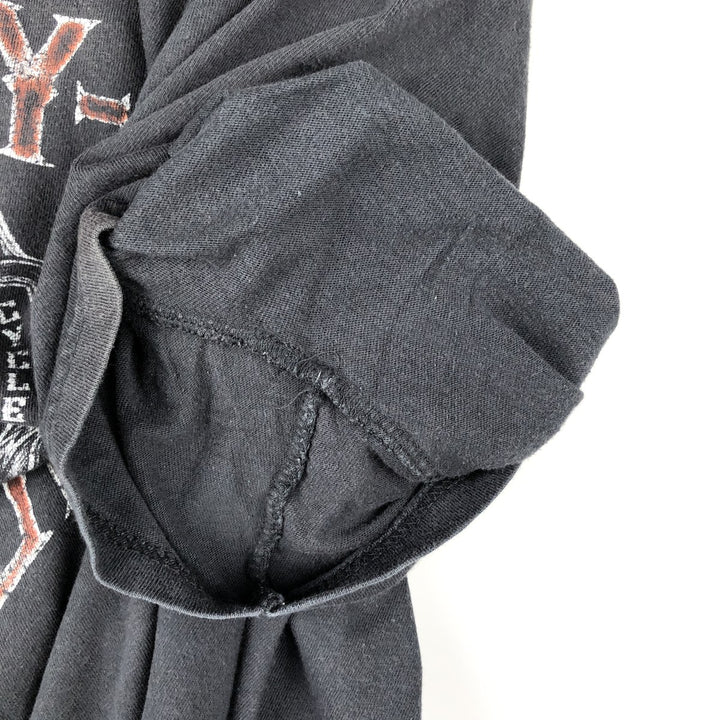 00'S Harley-Davidson Motorcycle Bike T-shirt Men's XL size cotton black type Vintage Second Hand