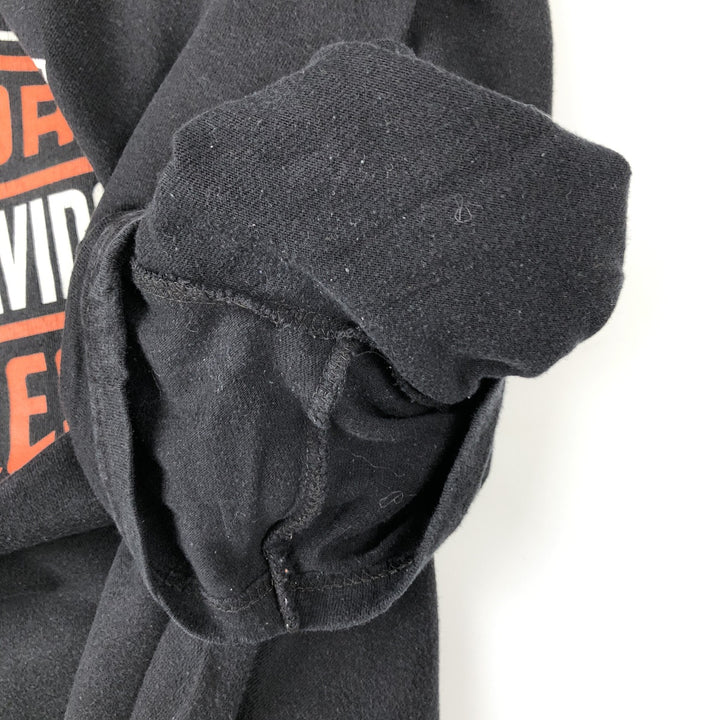 Harley-Davidson Motorcycle Bike T-shirt, Men's XL size cotton black type Vintage Second Hand