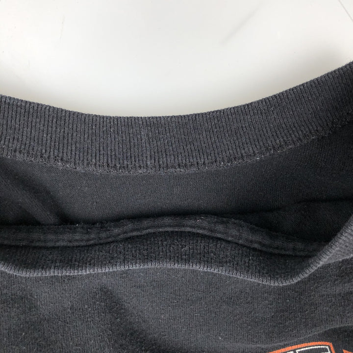 Harley-Davidson Motorcycle Bike T-shirt, Men's XL size cotton black type Vintage Second Hand