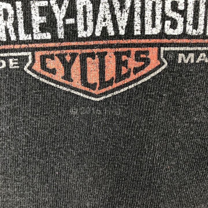 Harley-Davidson Motorcycle Bike T-shirt, Men's Medium unclear black type Vintage Second Hand