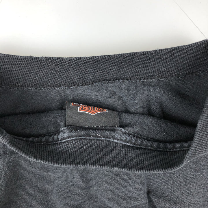 Harley-Davidson Motorcycle Bike T-shirt, Men's Medium unclear black type Vintage Second Hand
