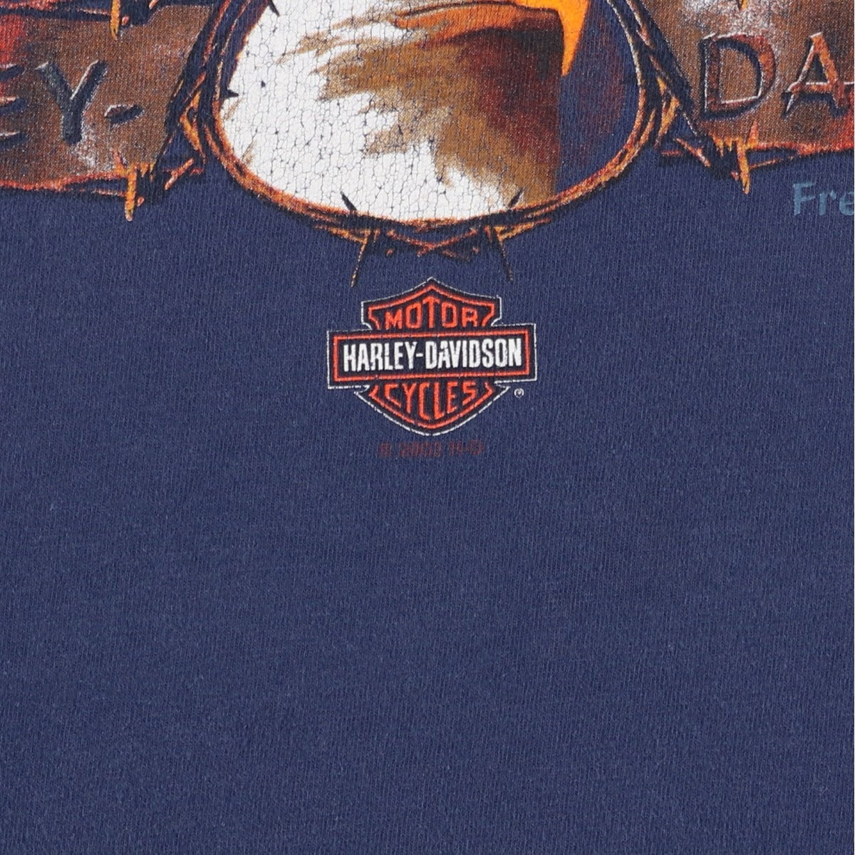00年代 ハーレーダビッドソン Harley-Davidson 鷲柄 イーグル柄