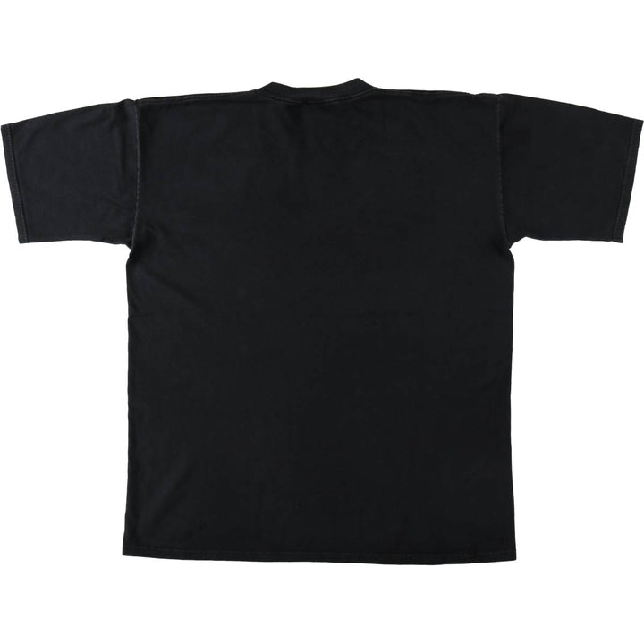 90'S All Sport Motorcycle Bike T-Shirt, Made in USA, Men's XL equivalent, Vintage cotton black type Vintage Second Hand
