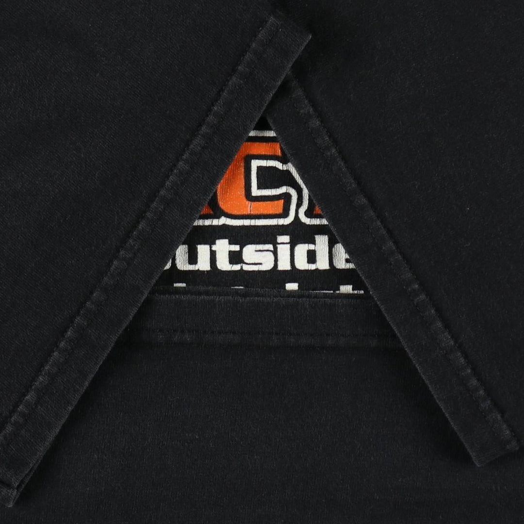 90'S All Sport Motorcycle Bike T-Shirt, Made in USA, Men's XL equivalent, Vintage cotton black type Vintage Second Hand