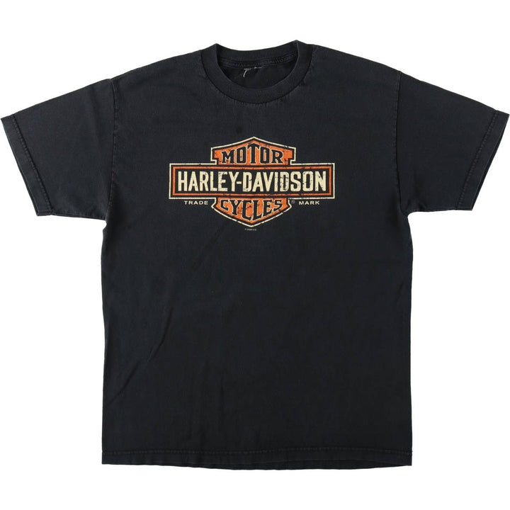 Vintage Harley-Davidson Motorcycle T-Shirt, Men's XL unclear black type Vintage Second Hand