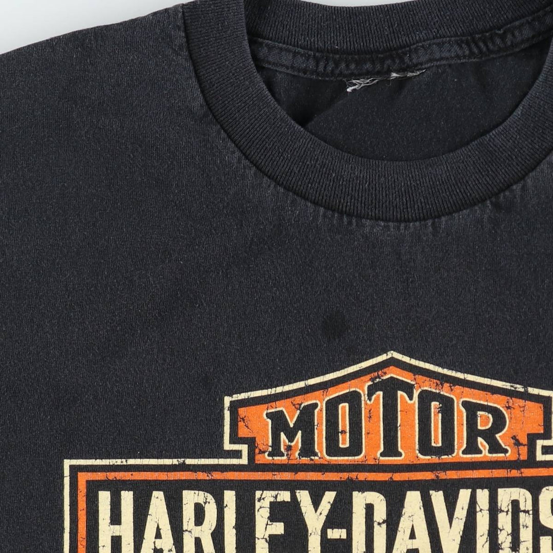 Vintage Harley-Davidson Motorcycle T-Shirt, Men's XL unclear black type Vintage Second Hand
