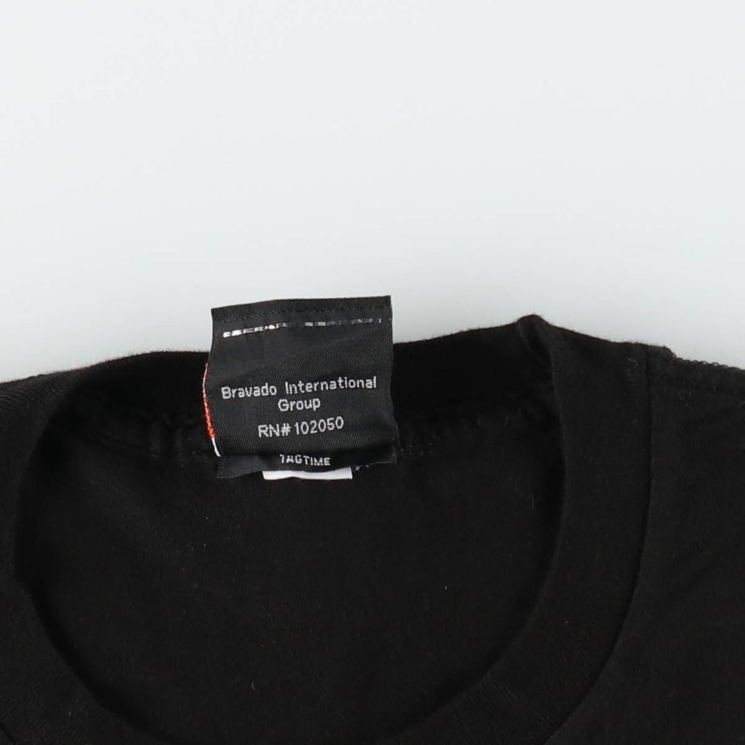 Harley-Davidson Motorcycle Bike T-shirt, Men's XL size unclear black type Vintage Second Hand